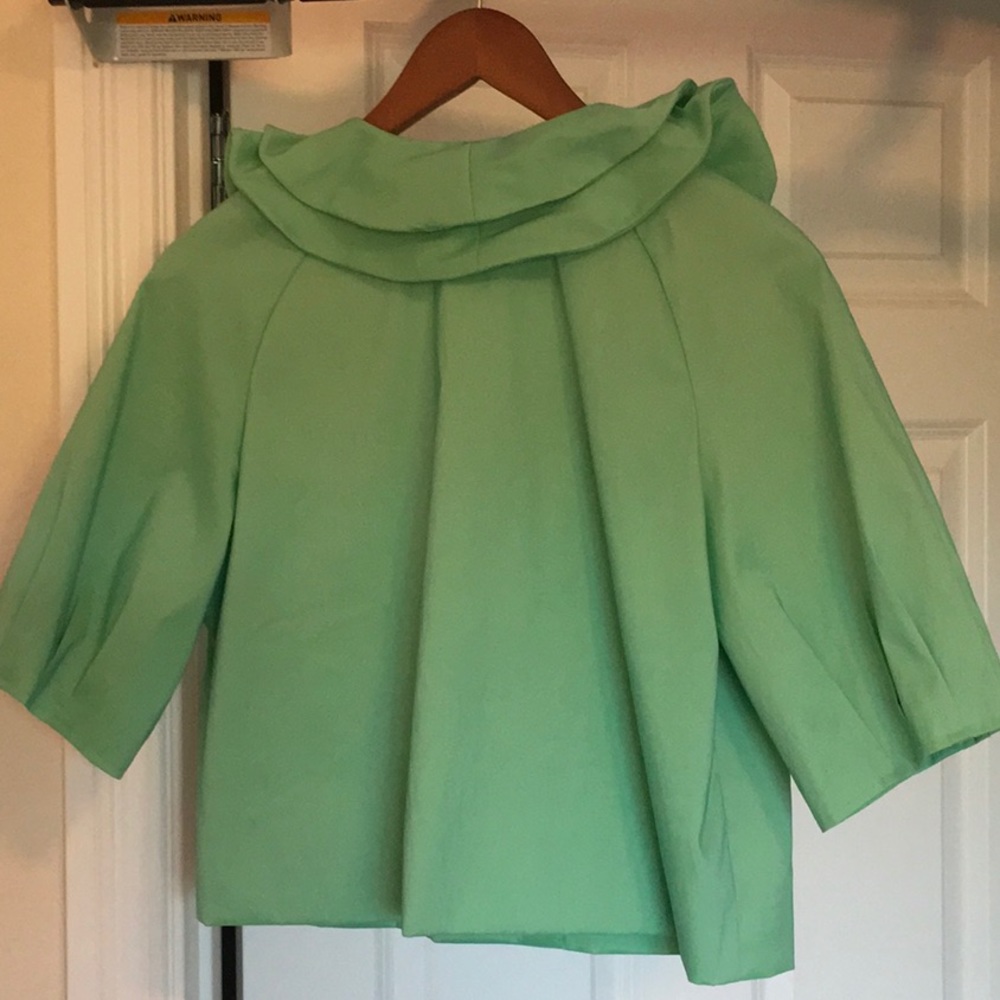 Samuel Dong Ruffle Collar Jacket - Picture 3 of 5